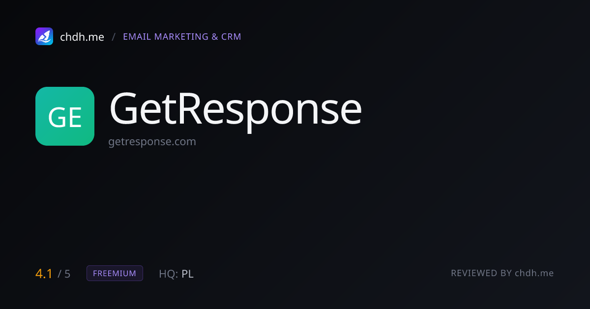 GetResponse