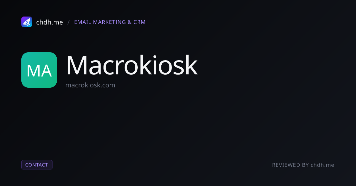 Macrokiosk