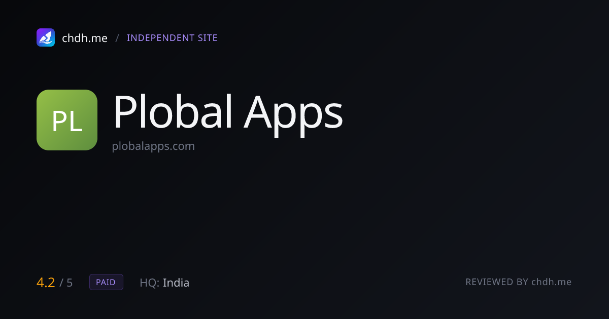Plobal Apps