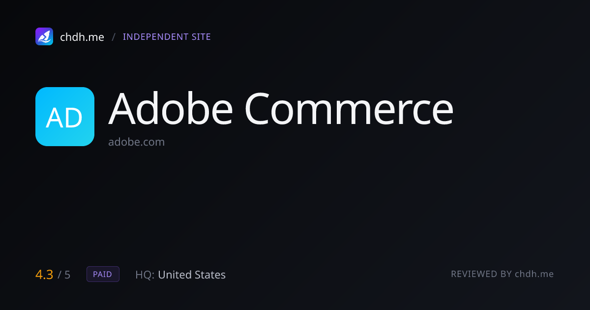 Magento (Adobe Commerce)
