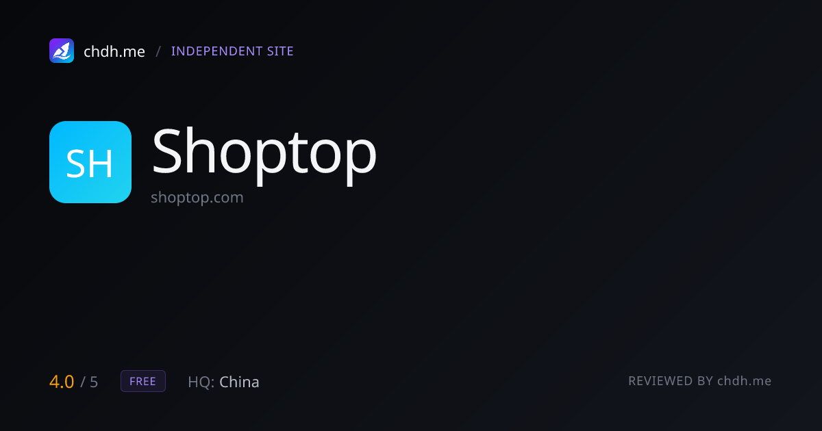 Shoptop