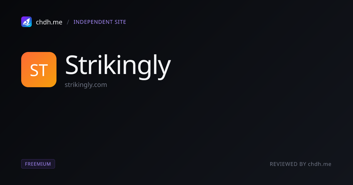 Strikingly