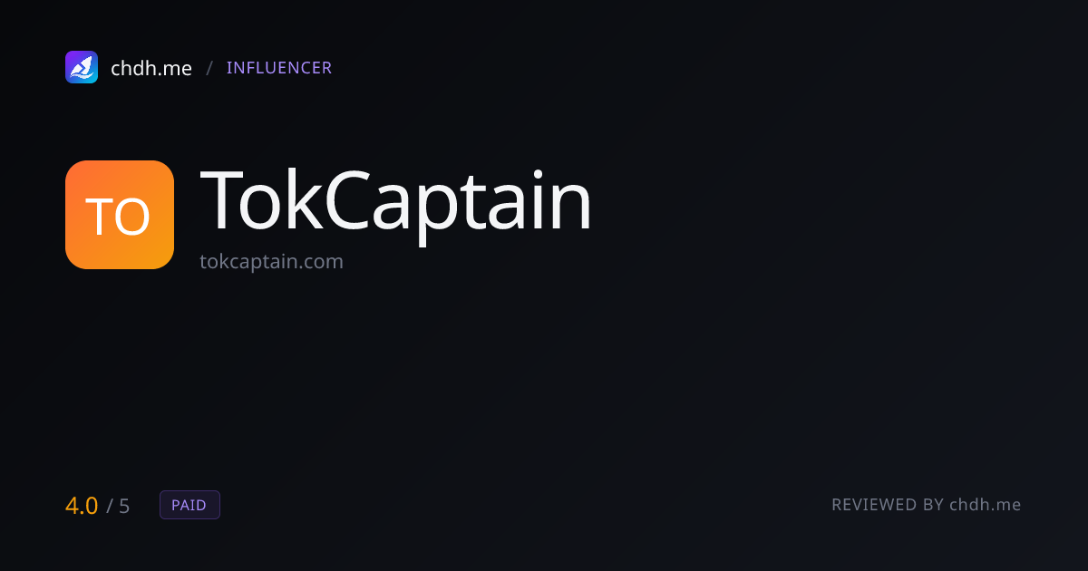 TokCaptain
