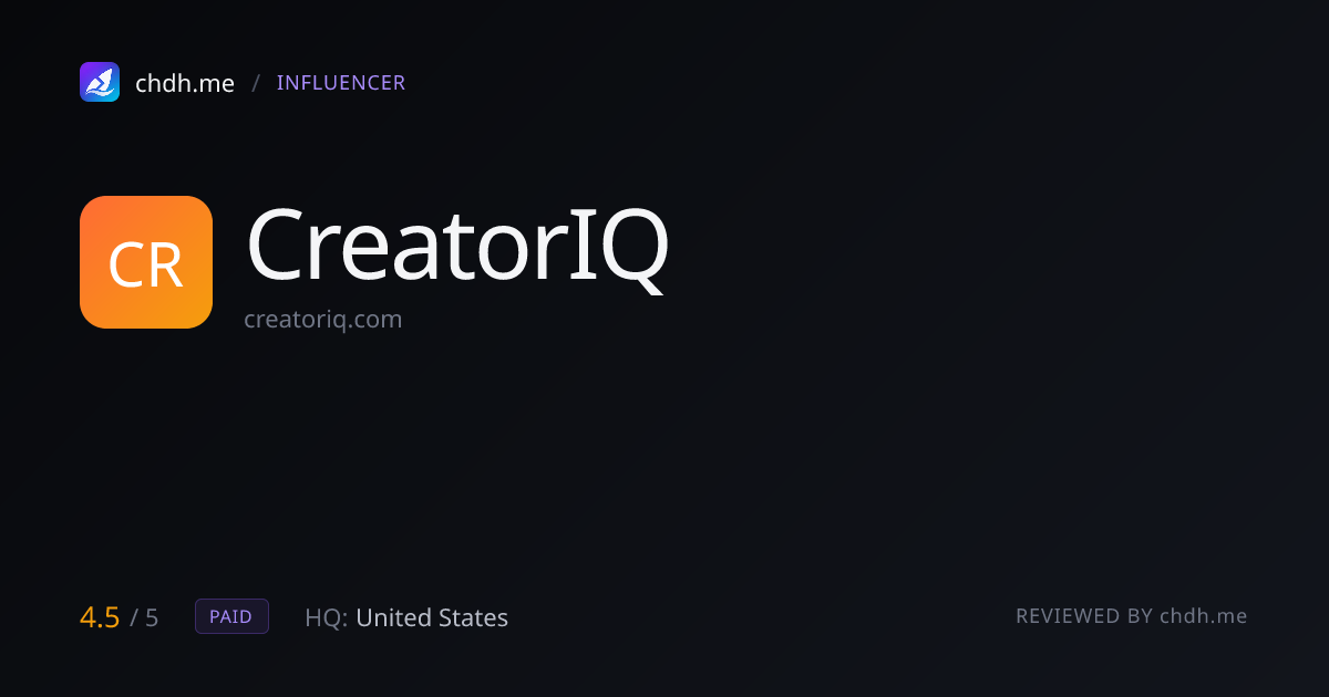 CreatorIQ