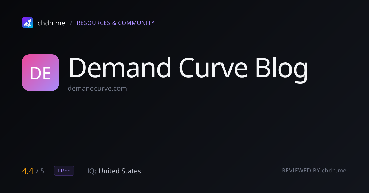 Demand Curve Blog
