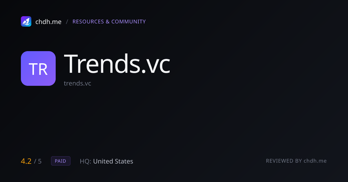 Trends.vc