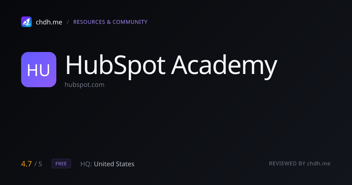HubSpot Academy