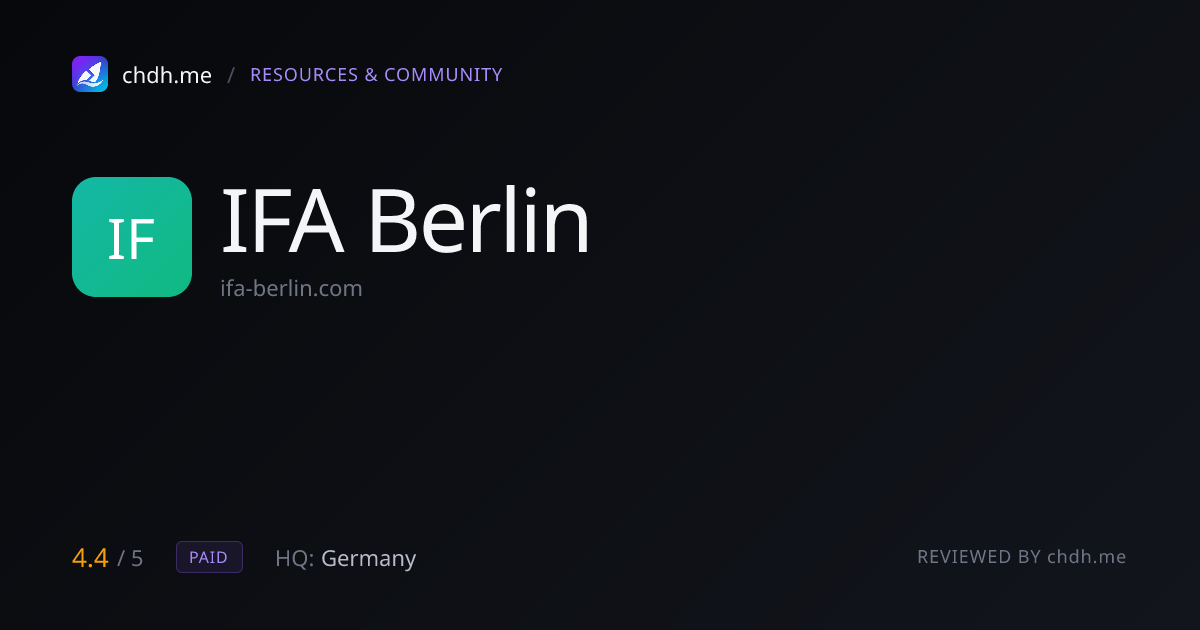IFA Berlin