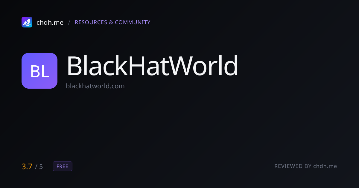 BlackhatWorld