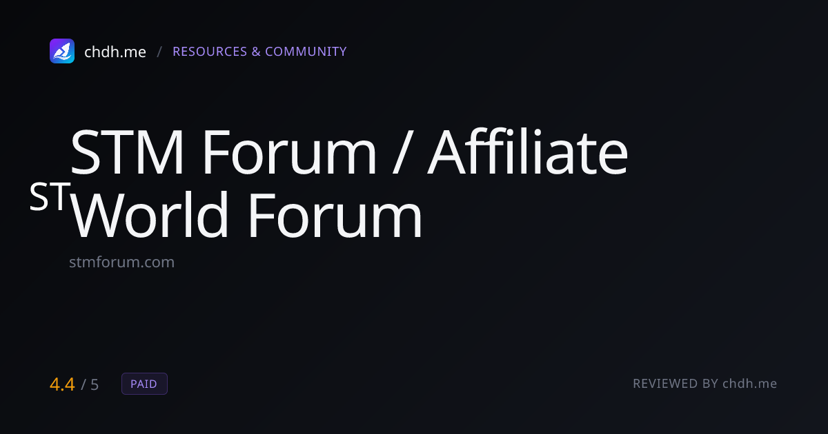 STM Forum