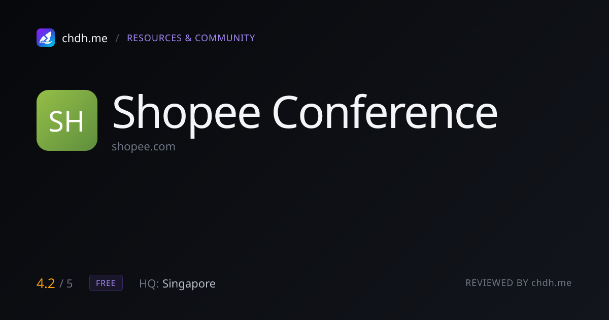 Shopee Conference