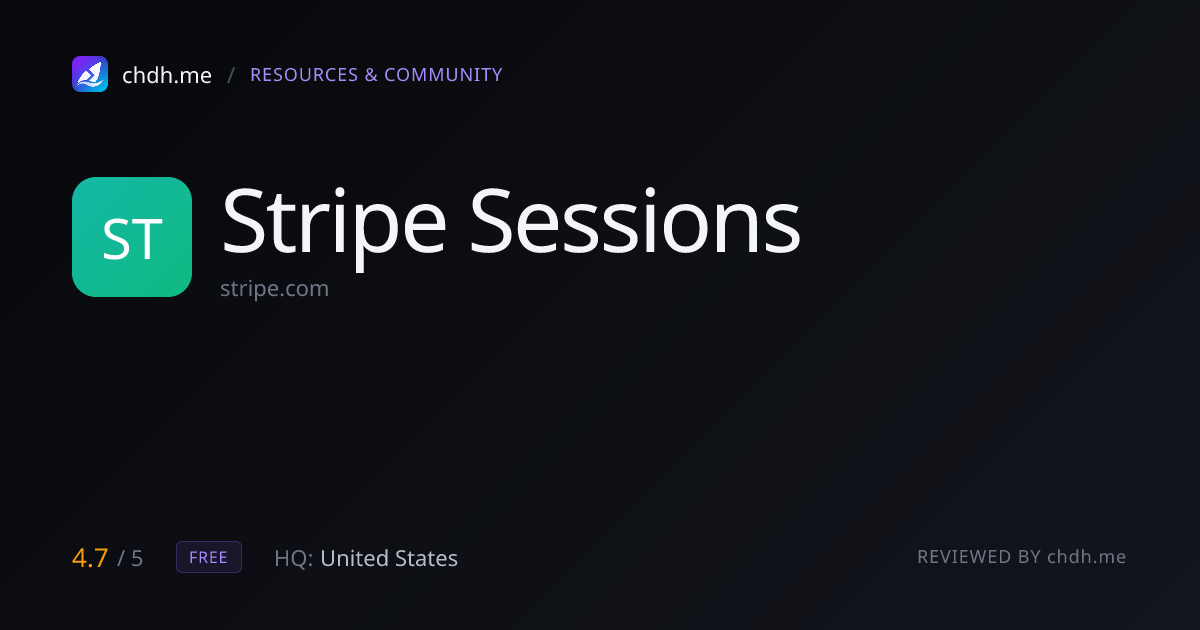 Stripe Sessions