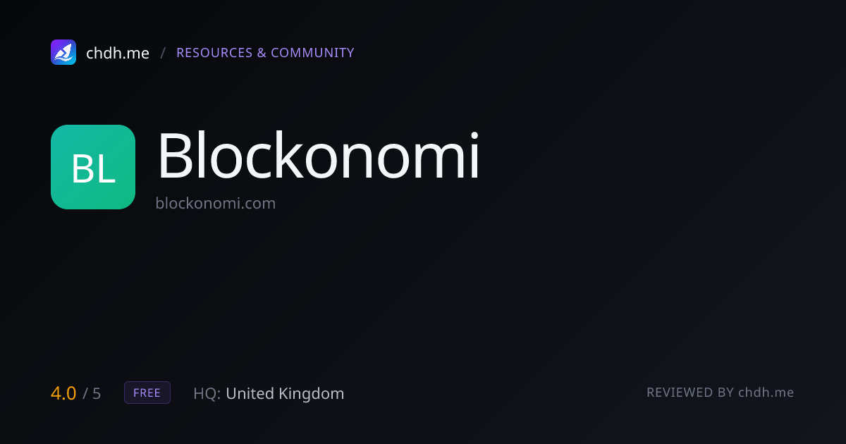Blockonomi