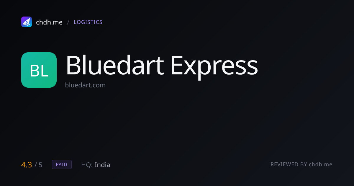 Bluedart