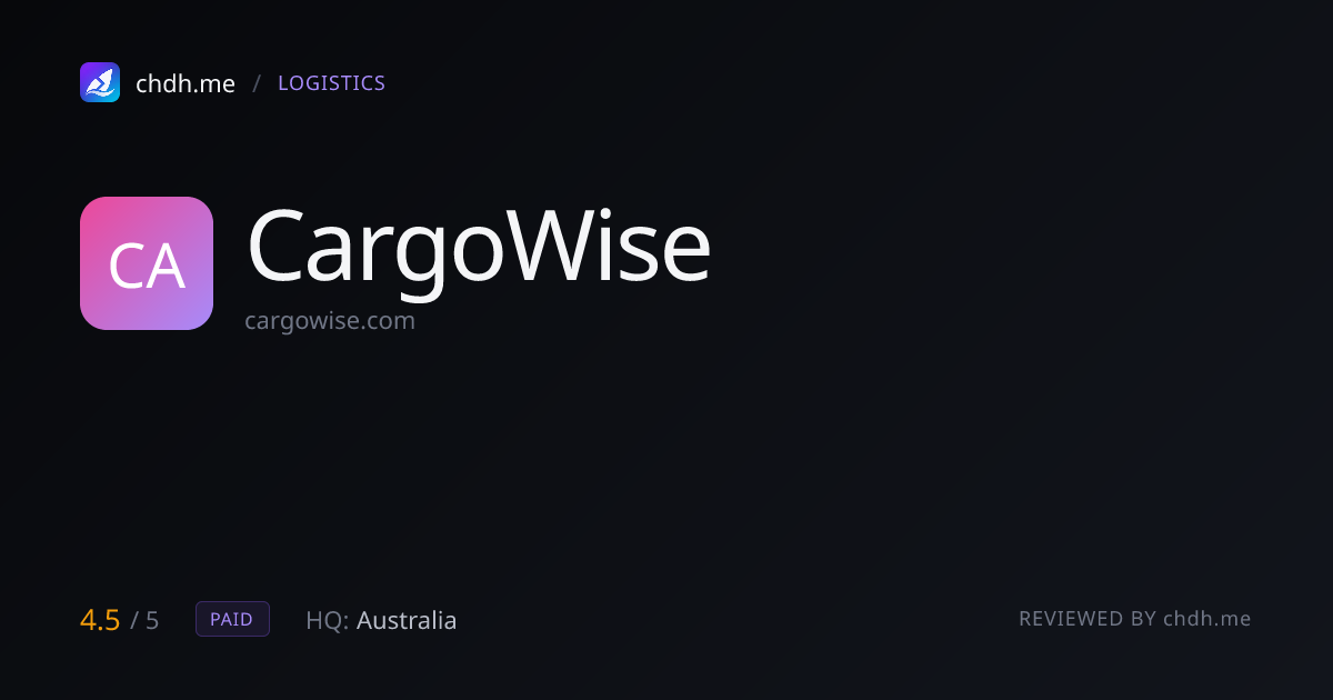 CargoWise