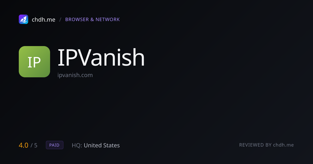 IPVanish