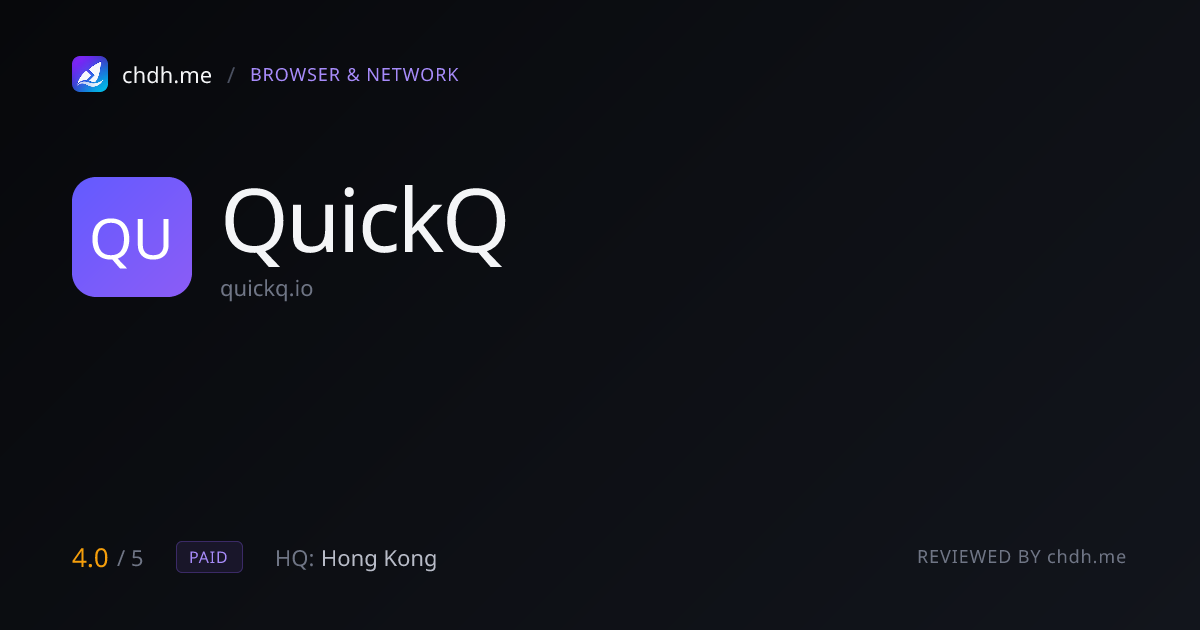 QuickQ