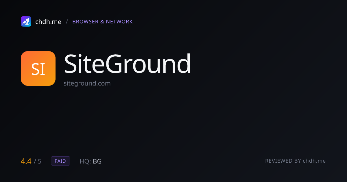 SiteGround