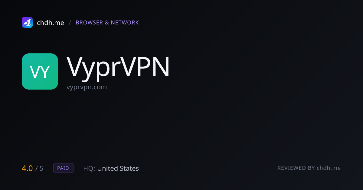 VyprVPN