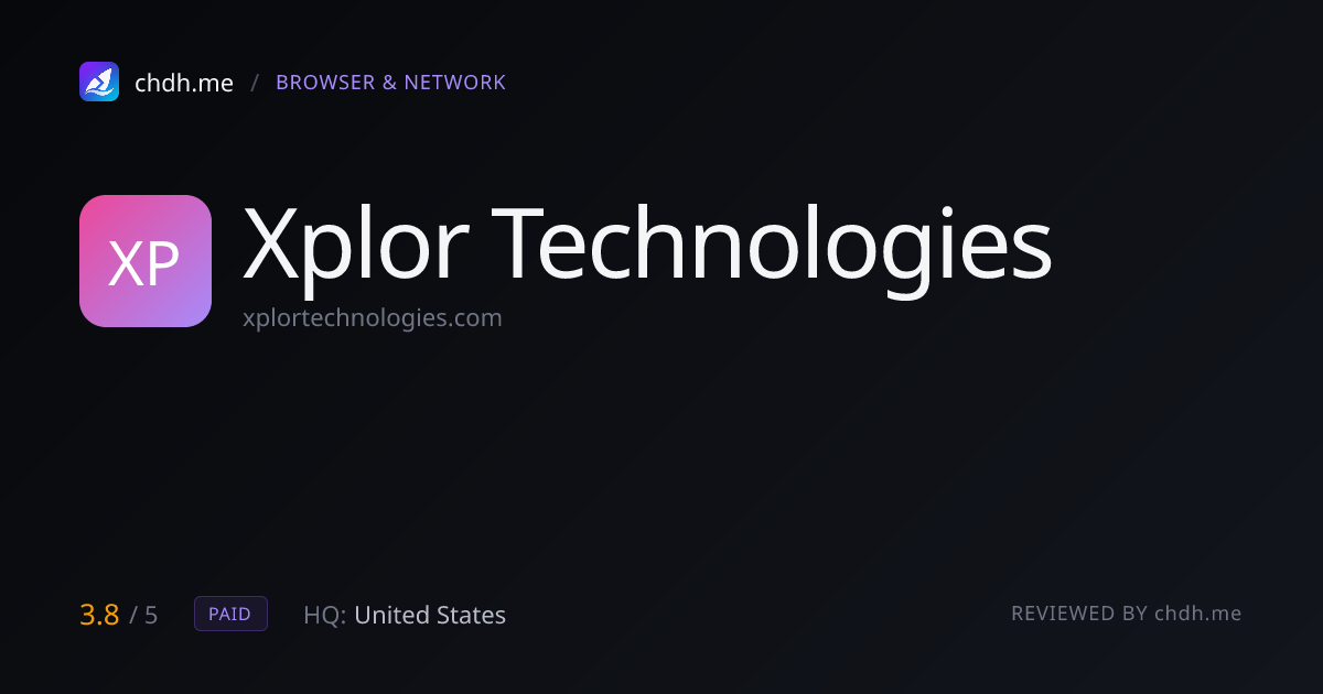 Xplor Technologies