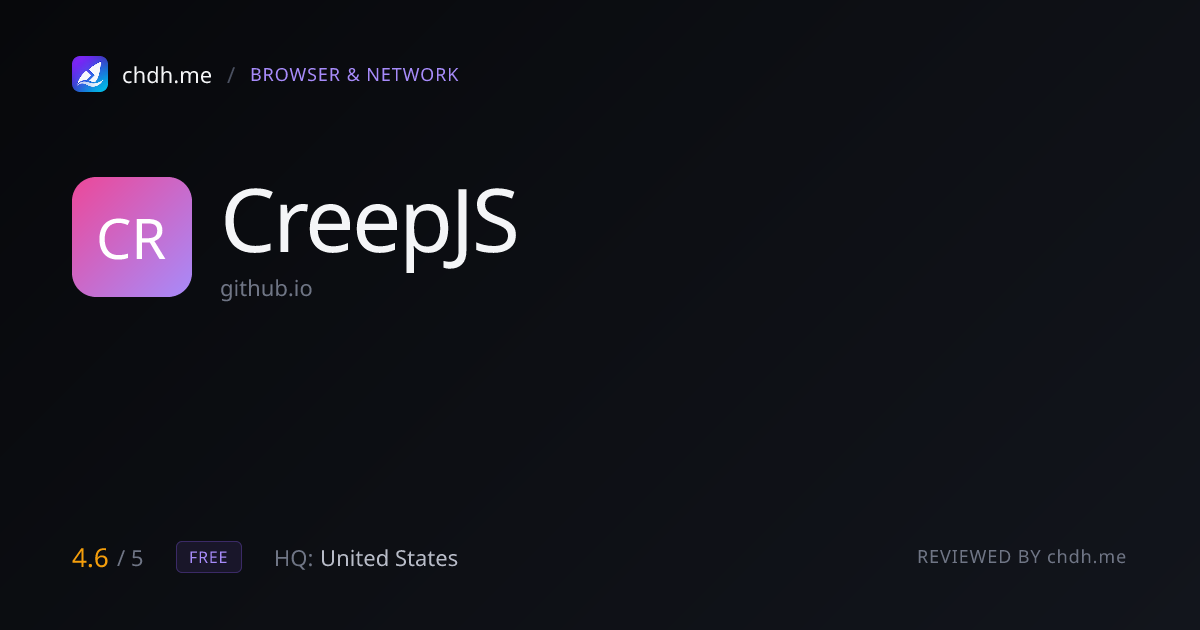 CreepJS