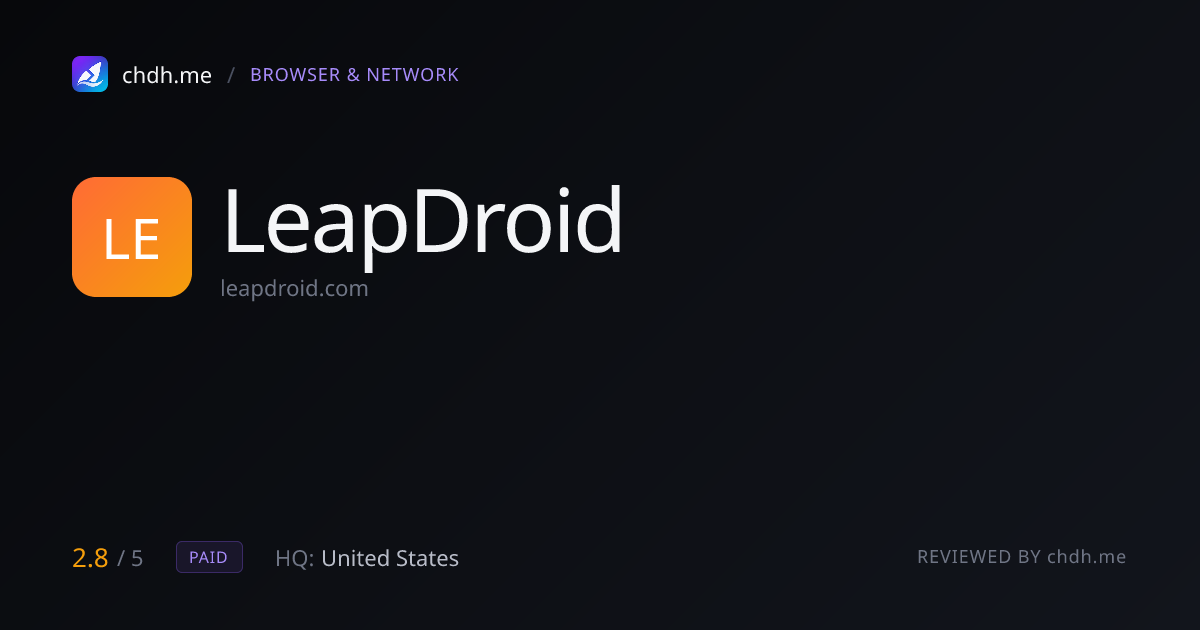 LeapDroid