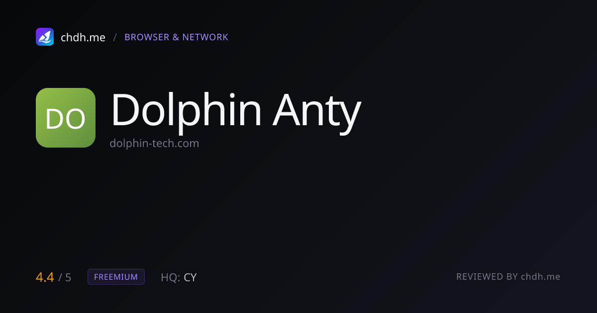 Dolphin Anty