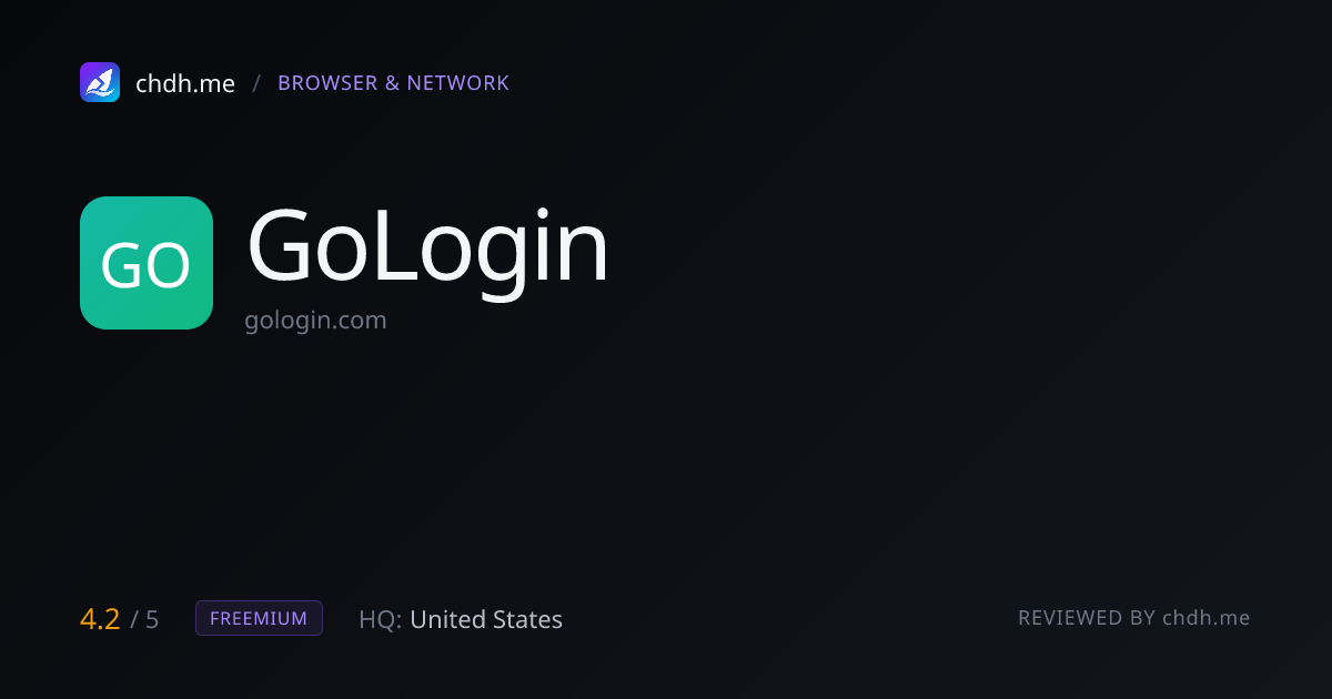 GoLogin