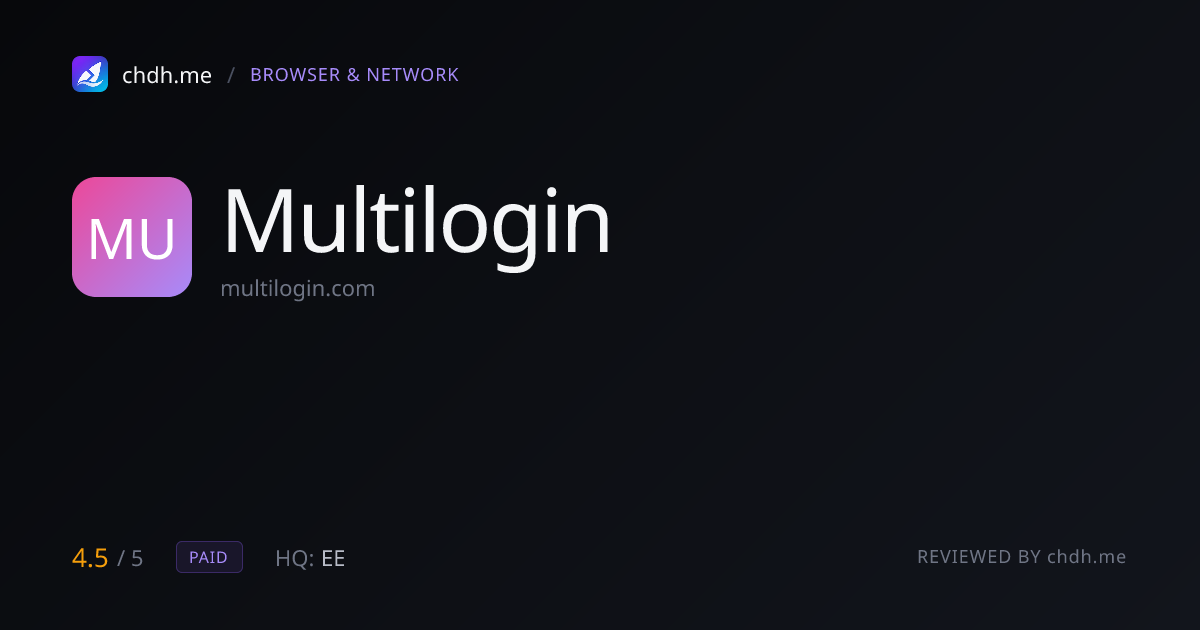 Multilogin