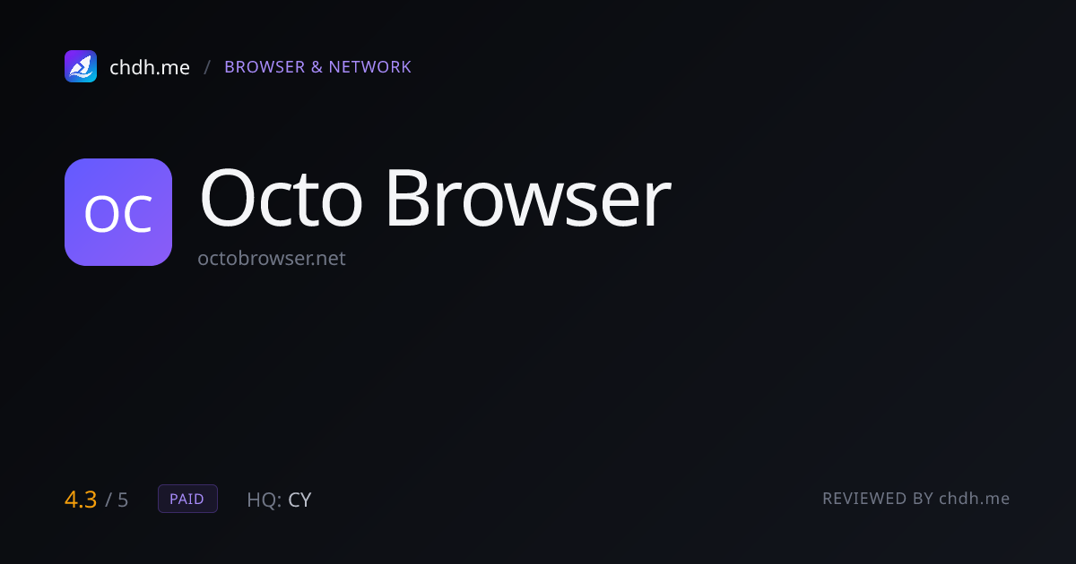 Octo Browser