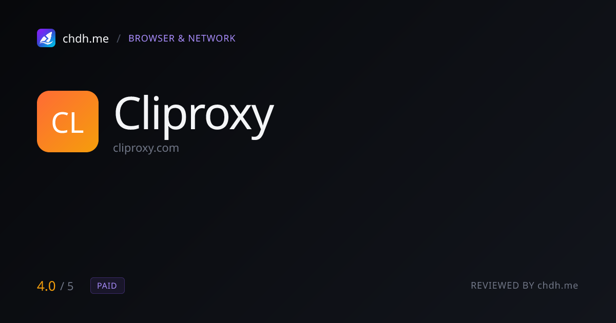 Cliproxy