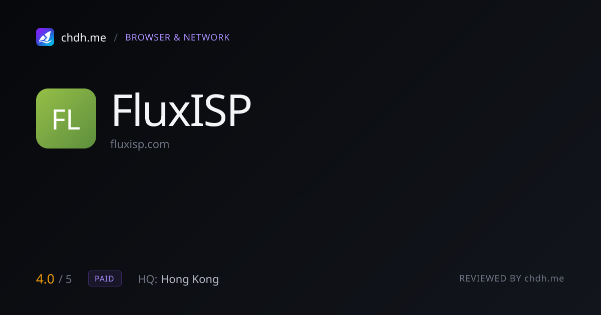 FluxISP