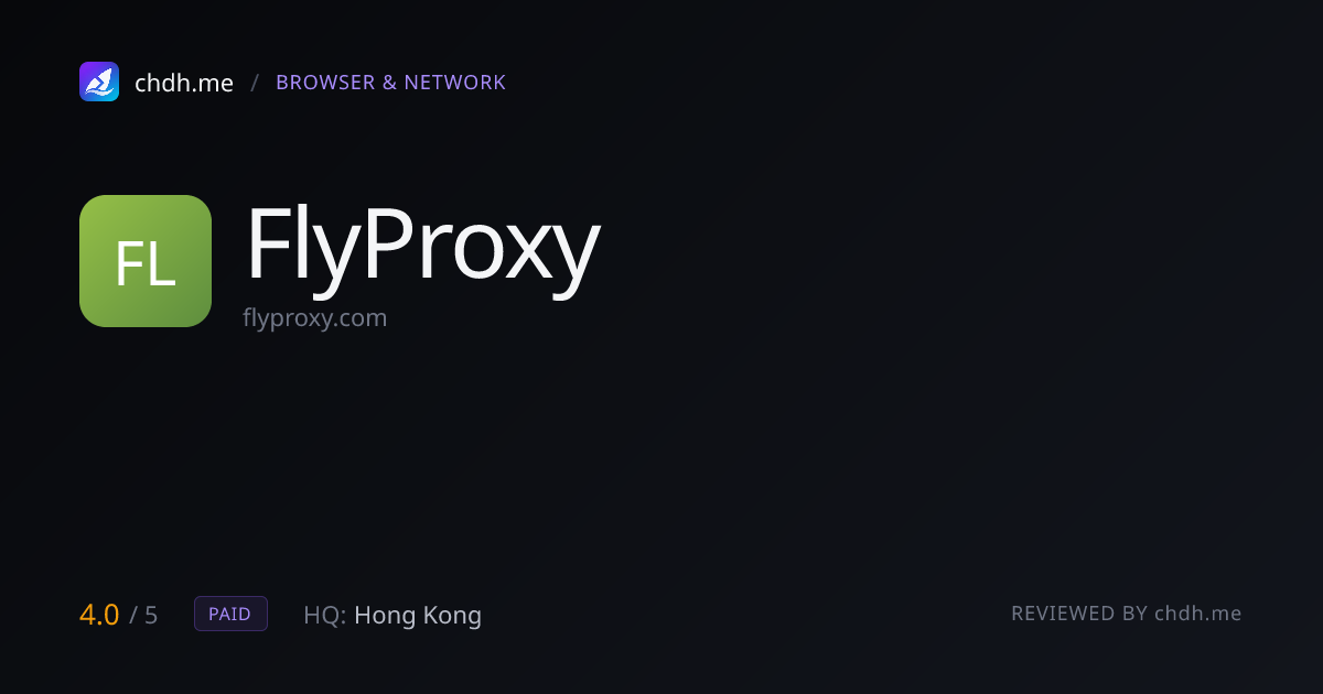 FlyProxy