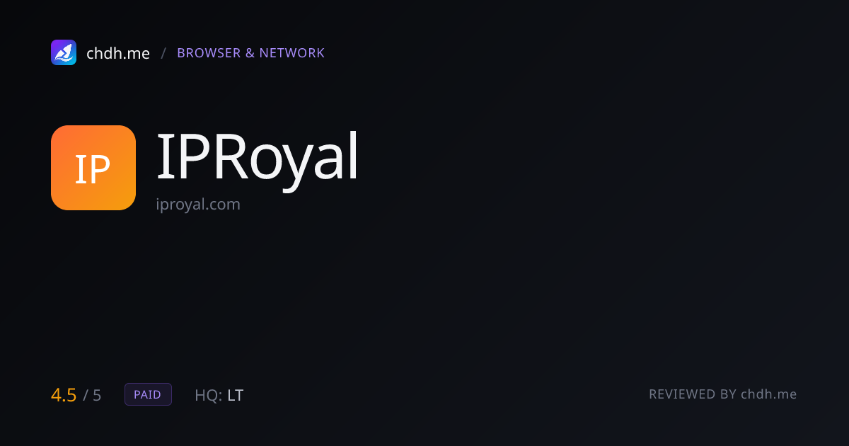 IPRoyal
