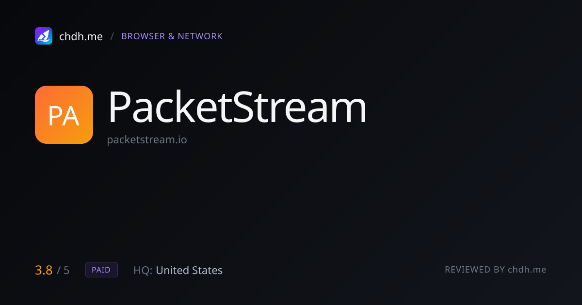 PacketStream