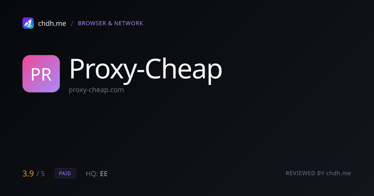 Proxy-Cheap