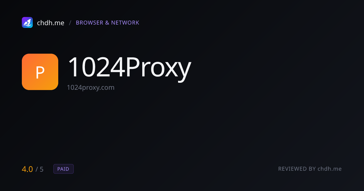 1024Proxy
