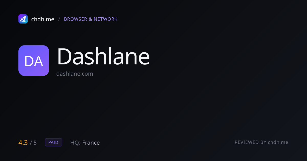 Dashlane