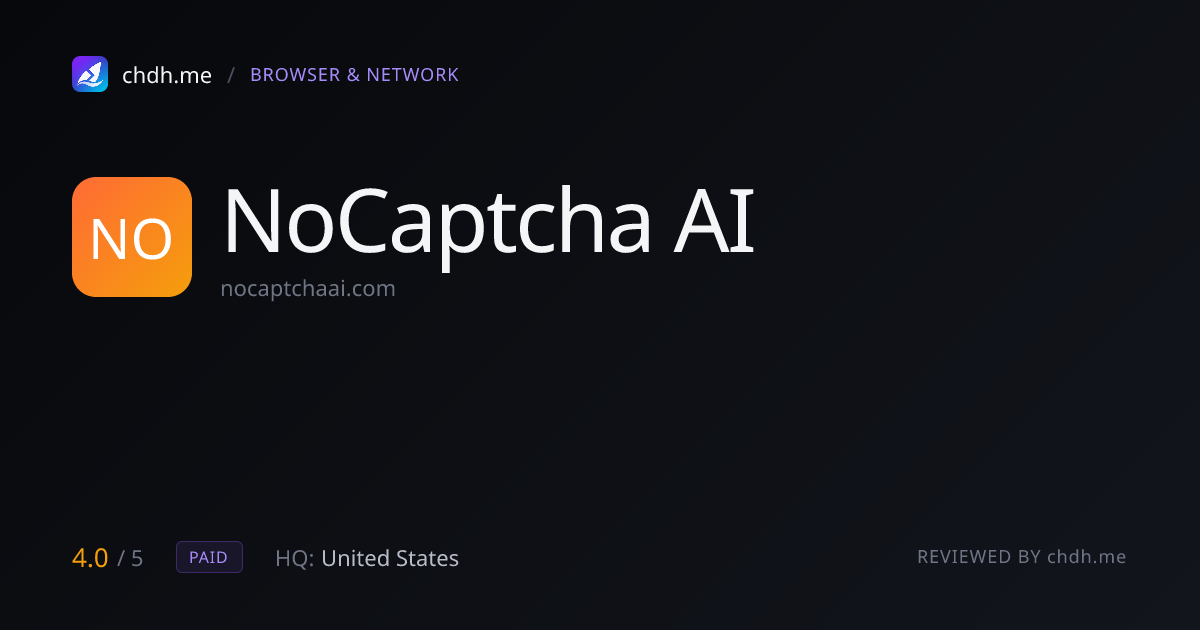 NoCaptcha AI