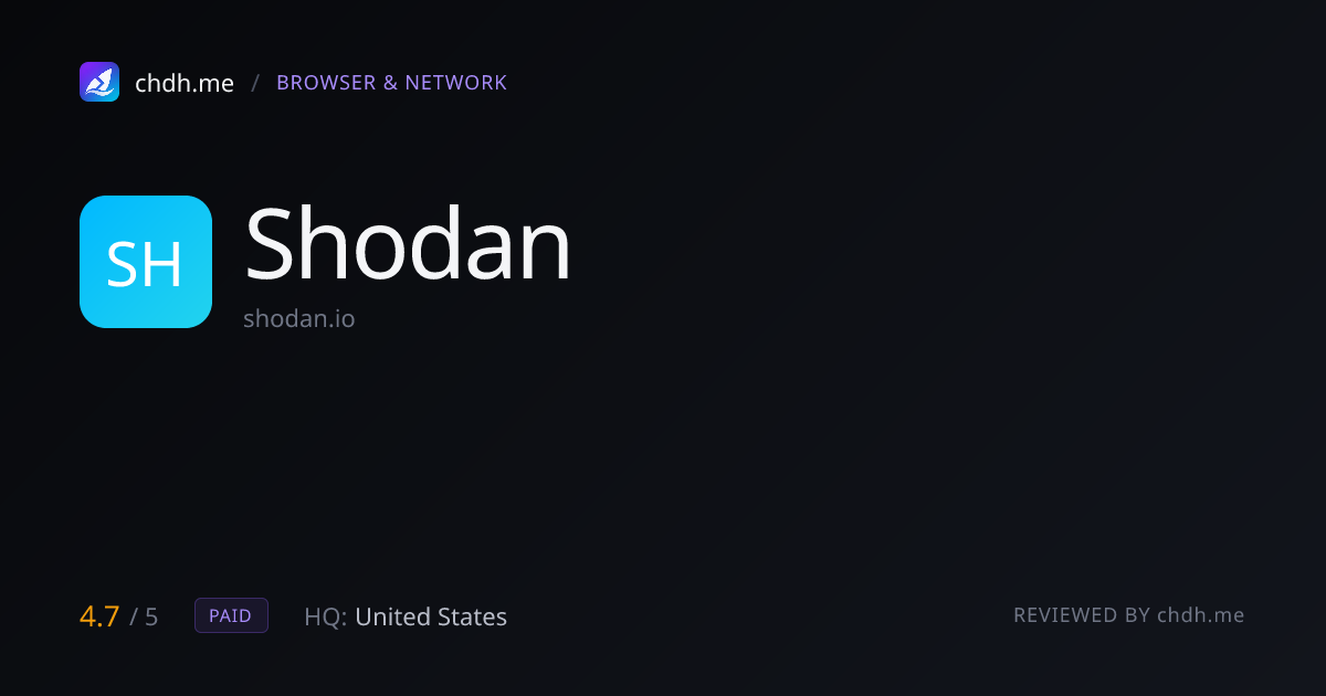 Shodan