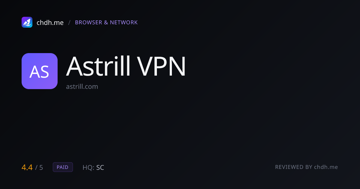 Astrill VPN