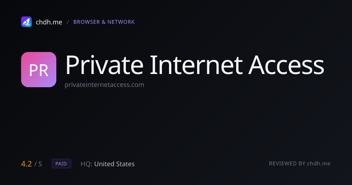Private Internet Access