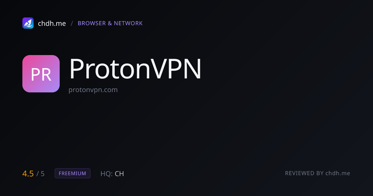 ProtonVPN