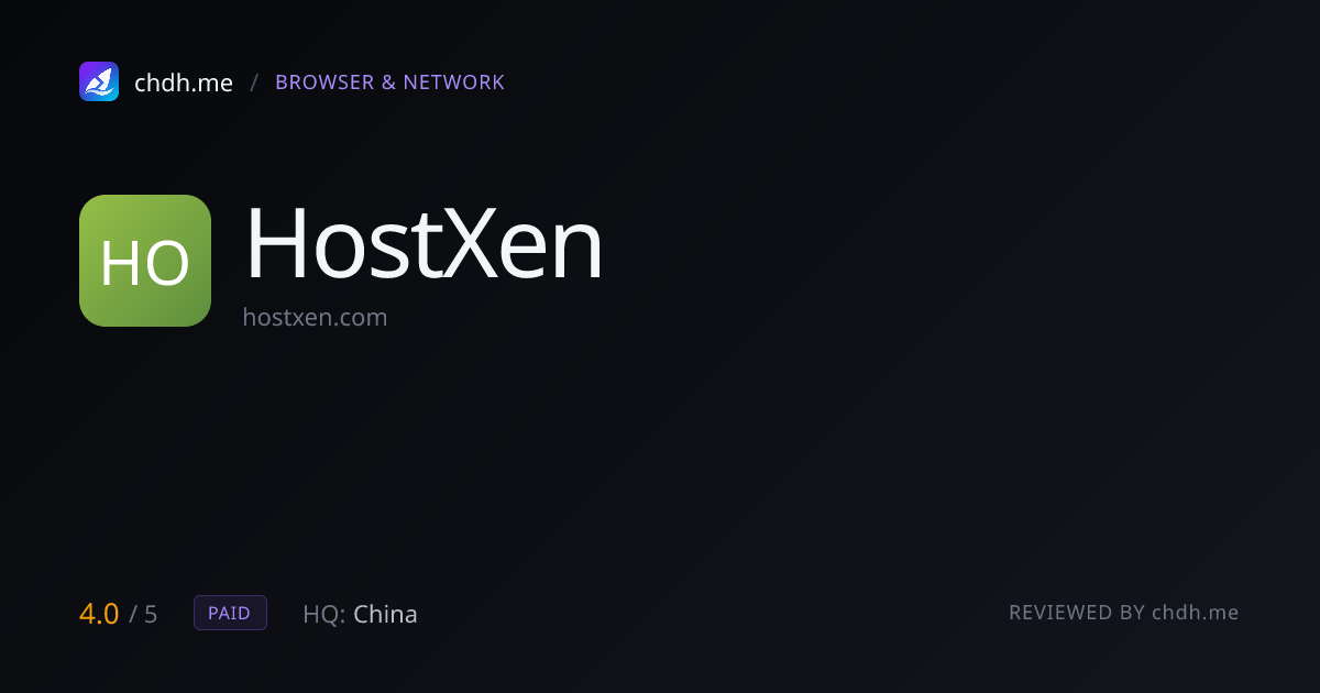 HostXen