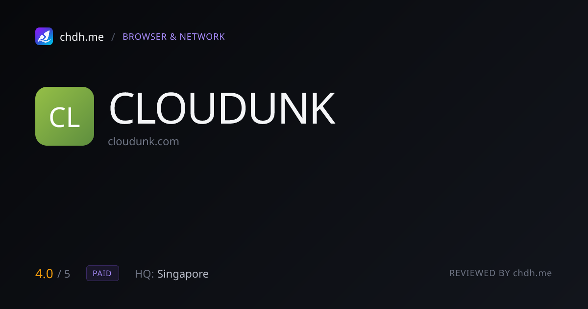 CLOUDUNK