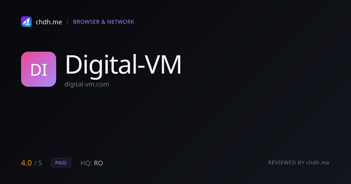 Digital-VM