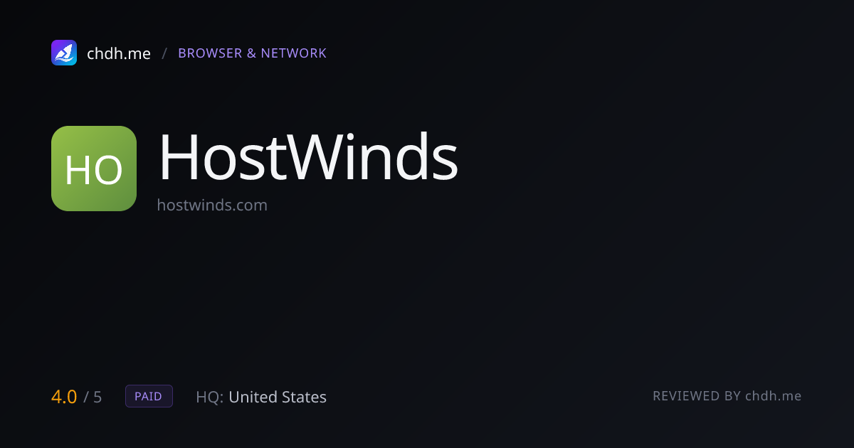 HostWinds