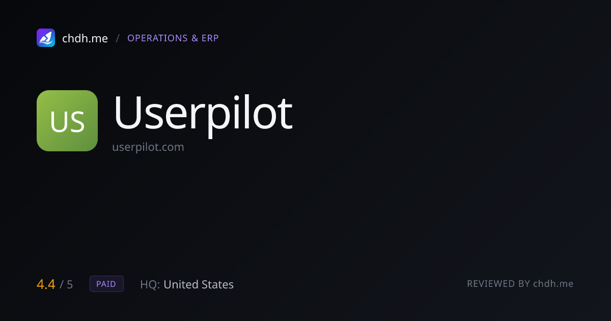Userpilot