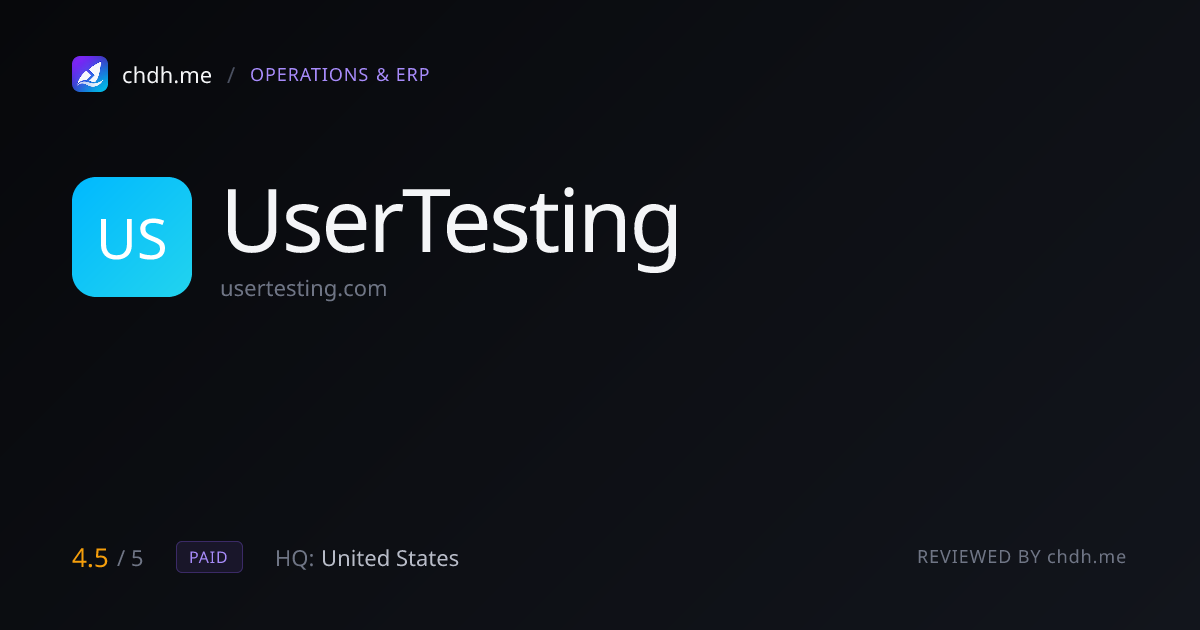 UserTesting