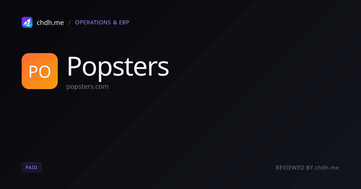 Popsters
